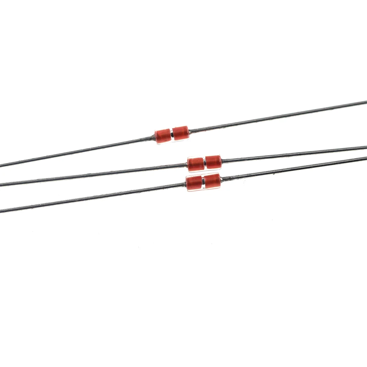 20pcs NTC Thermistor MF58 Glass Sealed Diode Resistance 5K 10K 20K 50K 100K B Value 3950Precision5%Electric Heating Furnace With ntc thermistor