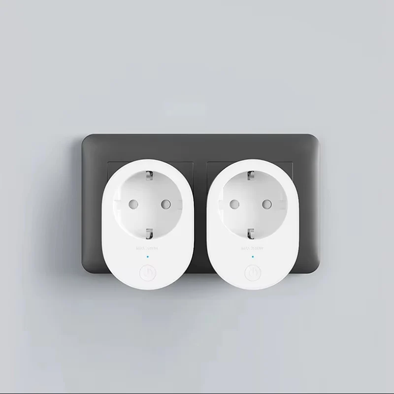 Global Version Xiaomi Mi Smart Plug 2 (Wi-Fi) Wireless Switch 3680W Max EU Power Adapter Socket Remote Control Google Assistant smart switch smart plug