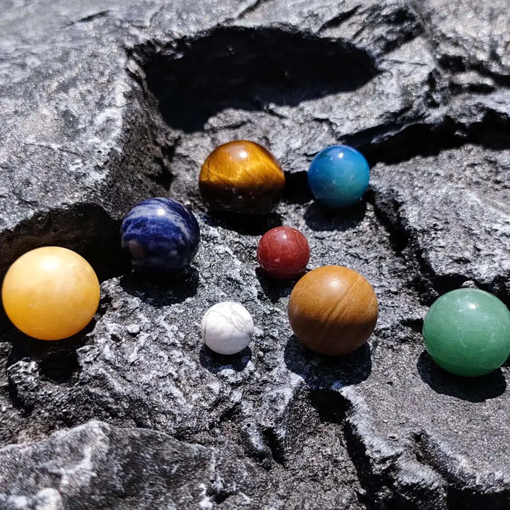 10x Solar System Planet Balls Solid Sponge Soft Ball Eight