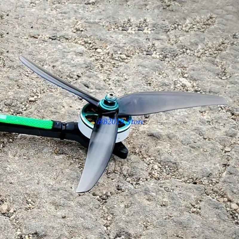 Hélices 4,33 pouces 3 pales pour drone RC - Lot de 4