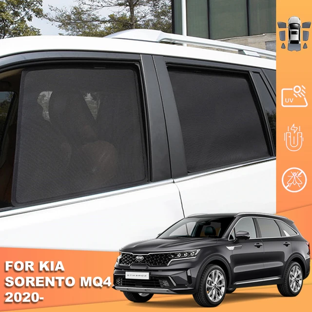 Für Kia Sorento MQ4 2020 2021 2022 2023 Seite Fenster Sonnenschutz Visier  Magnetische Auto Sonnenschirm Vorne Heckscheibe Vorhänge schild - AliExpress