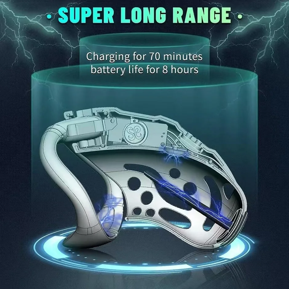Remote Control Chastity Cage Men's Delayed Ejaculation Penis Ring Vibrating Training Male Punishment Tools Sex Toys Men 18+ penis chastity cage chastity lock sex toy chastity cage accessory penis cock ring