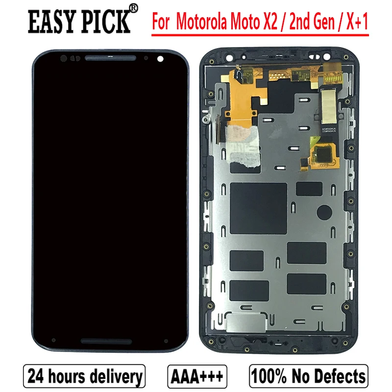 Для Motorola Moto X2 / 2nd Gen X + 1 XT1092 XT1095 XT1097 XT1093 XT1096 ЖК-дисплей сенсорный экран дигитайзер