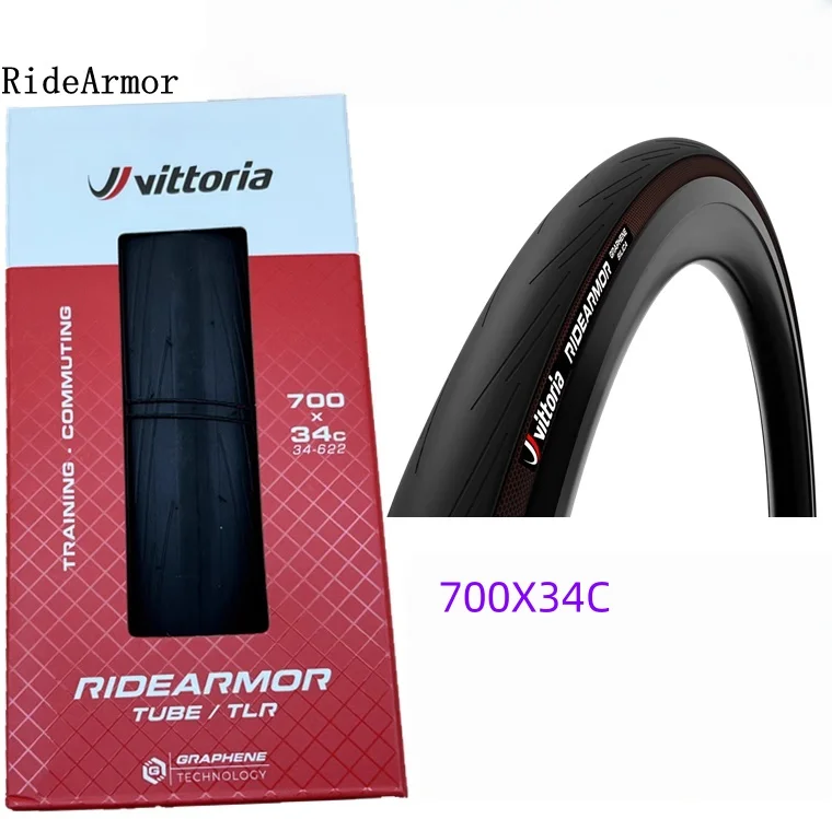 Vittoria RIDEARMOR ロードバイクタイヤ 耐パンク チューブレス