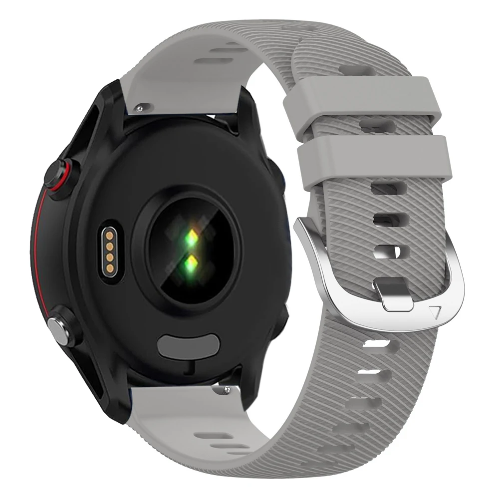 Two-Tone Silicone Strap, 22mm/20mm – Versatile Active Bracelet Watchband