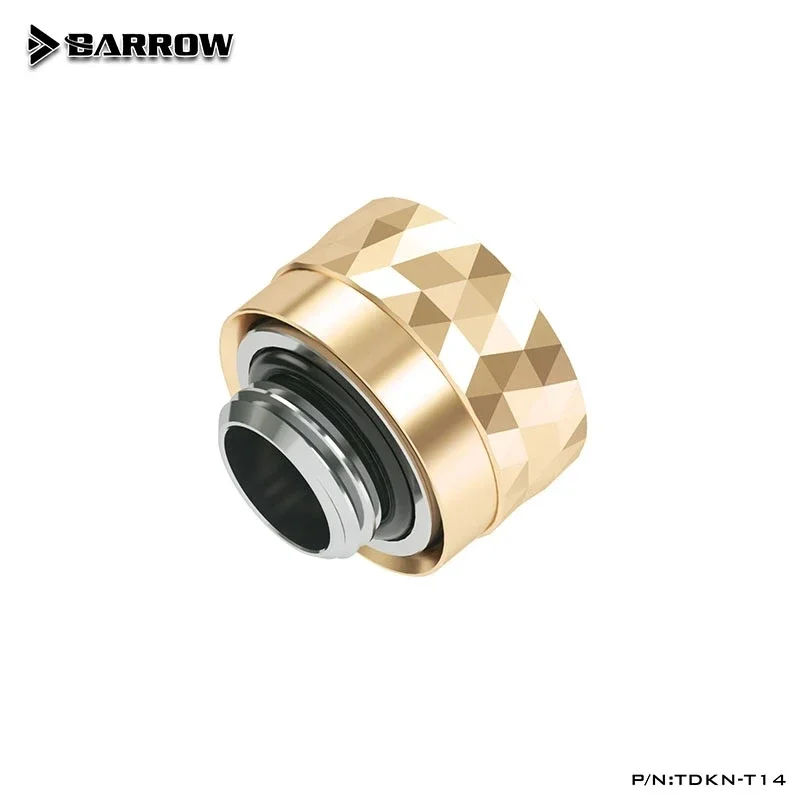 Barrow 12 Pcs Duro Tubo Mão Encaixes Tubos Rígidos Rápido Apertamento Adaptador Diamante g1 Rosca para Refrigeração a Água Od14 mm Tubos - Imagem 6