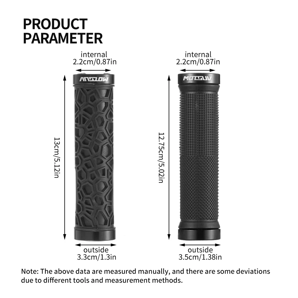 Soft MTB Locking Handlebar Grips 3