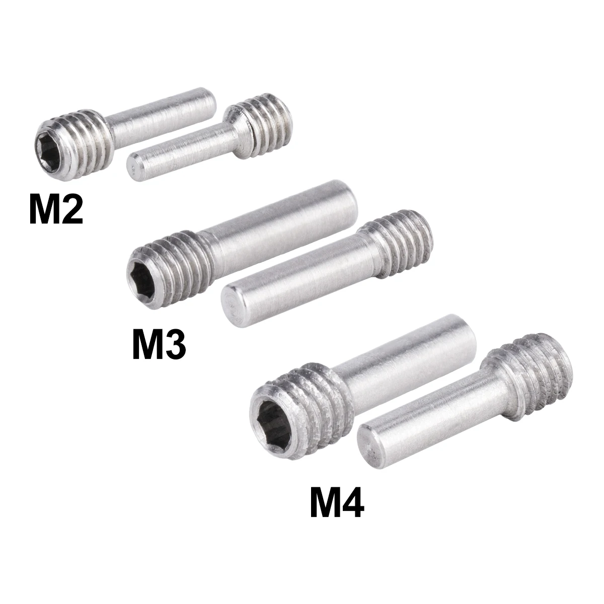 12-Pack ShareGoo Hard Steel M4x11.5mm Drive Shaft Screw Pins For Axial SCX10, Traxxas TRX-4 RC Crawler Cars - View #9