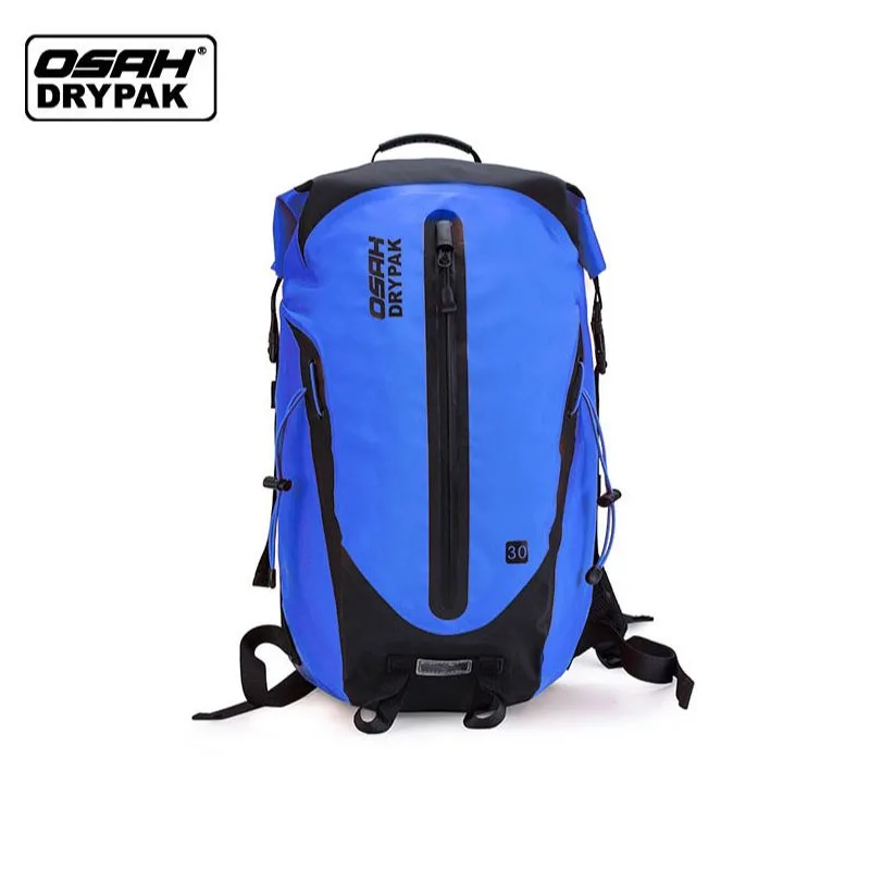 OSAH 30L modrý žlutý oranžová kamufláž vodotěsný velký schopnost outdoorové tramping kemping cyklistika backpack/ sportovní brašna pro fitka