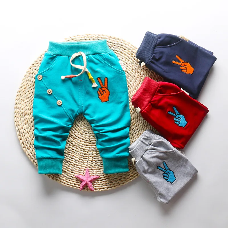 Linen Cotton Pants Kids Trousers IENENS Baby Boys Cotton Sports Pants