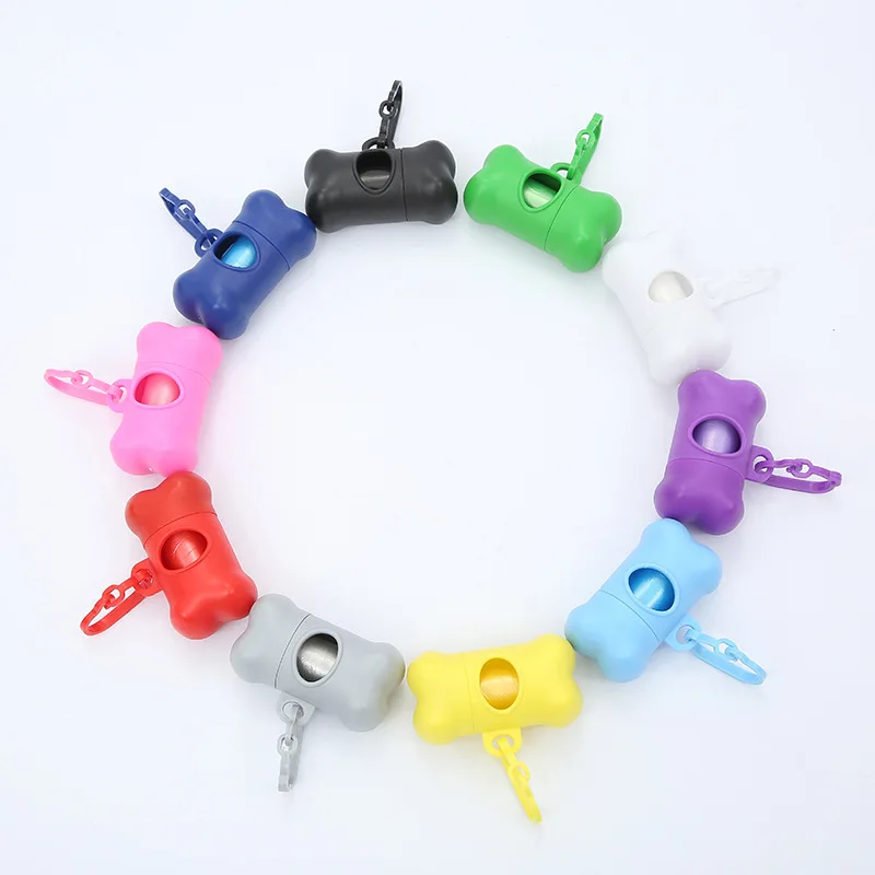 Dog Poop Bag Outdoor Cleaning Poop Bag Outdoor Clean Pets Supplies for Dog 15Bags/Roll Refill Garbage Bag Pet Supplies