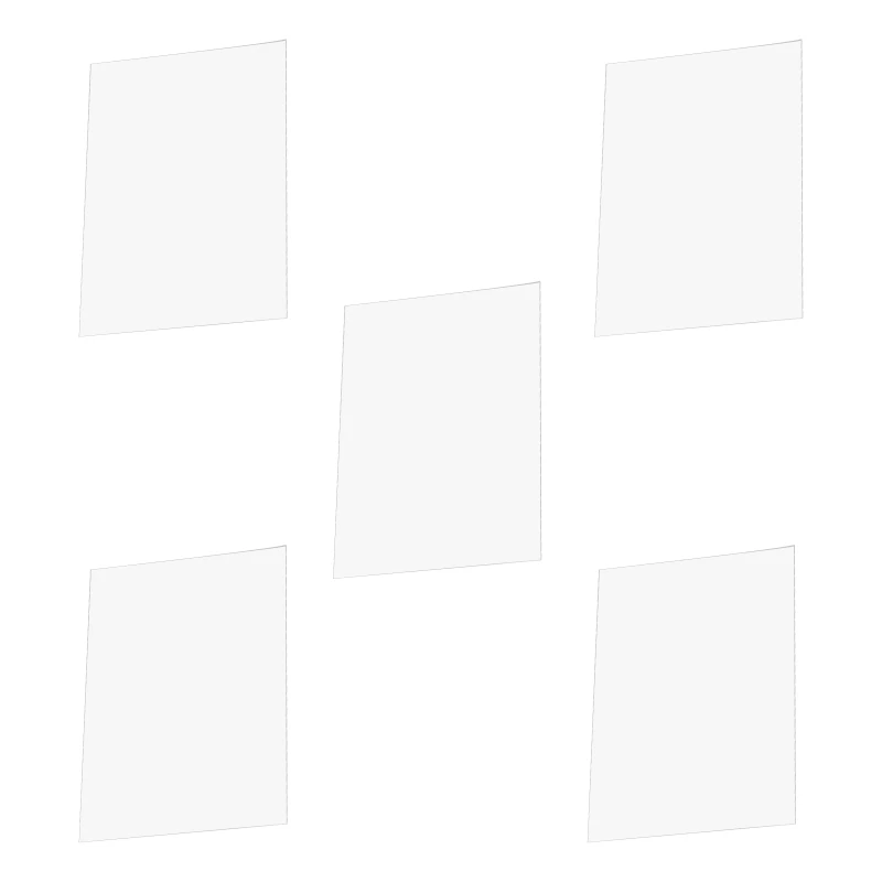 

5/10Pcs Plastic Seal Film Resin Clear Protective Sheet for Animal Silicone Shaker Models DIY Jewelry Making Pendant