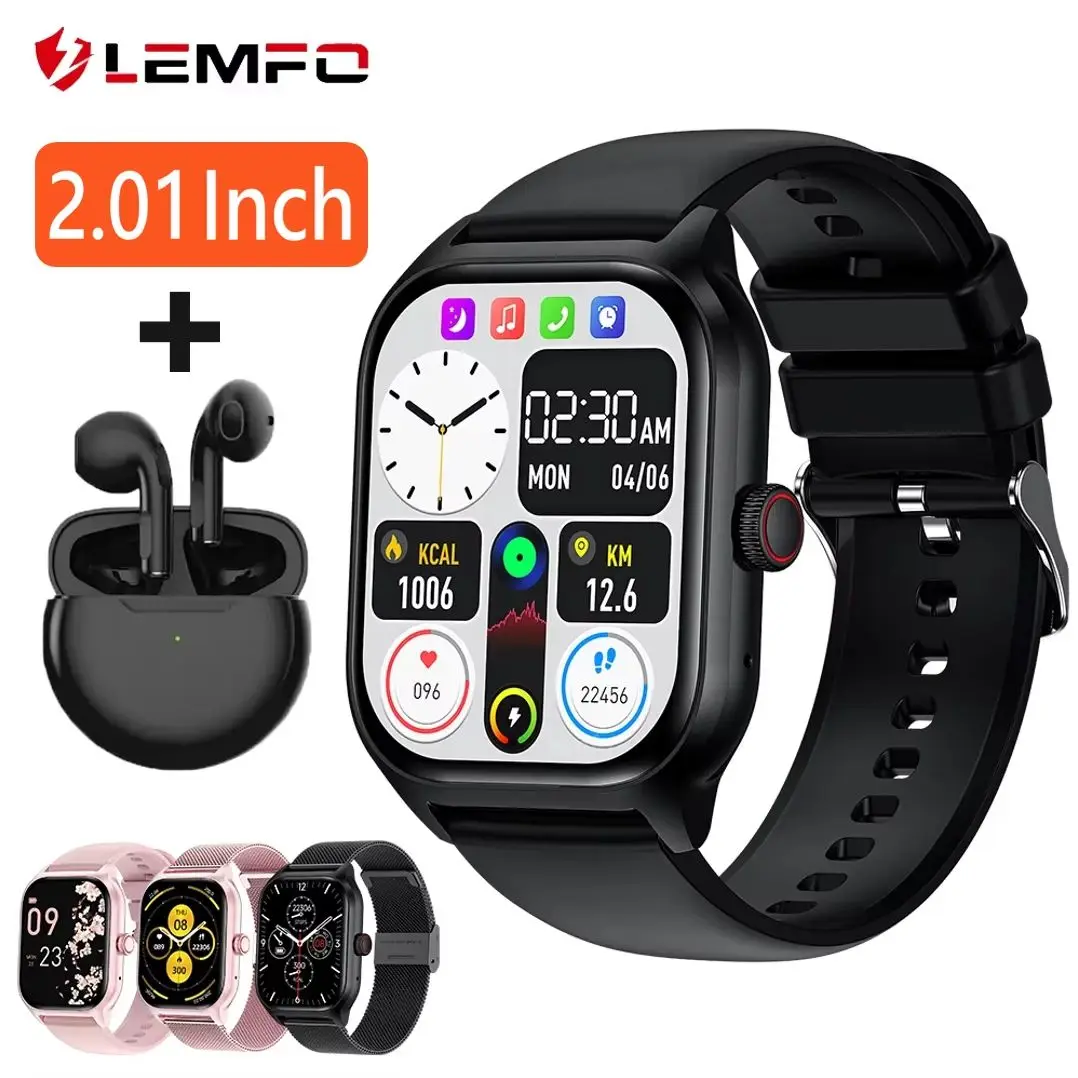 Smart Watch BAYMAY Bluetooth Call Music Fitness Tracker Sport Pedometer Information Alerts For iPhone Android