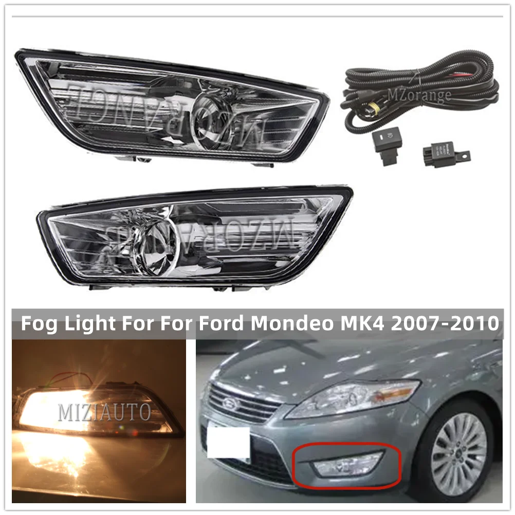 2x H11 Bulbs Fog Light LED 50W CREE White xenon 6000K Ford mondeo mk4 07-14 