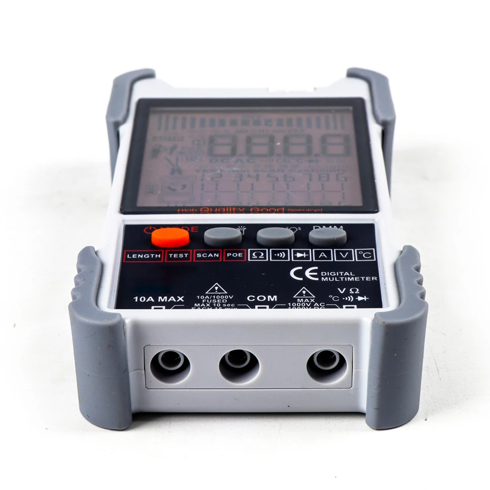 ET616 ET618 ET612 ET613 Network Cable Tester LCD Display Analog Digital Search POE Voltage Pairing Wiremap