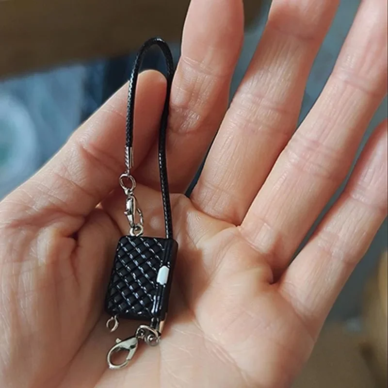 1ks domeček pro panenky miniaturní zrcadlovka retro fotoaparát módní taška pro panenky Labubu příslušenství dekorace domečku ozd