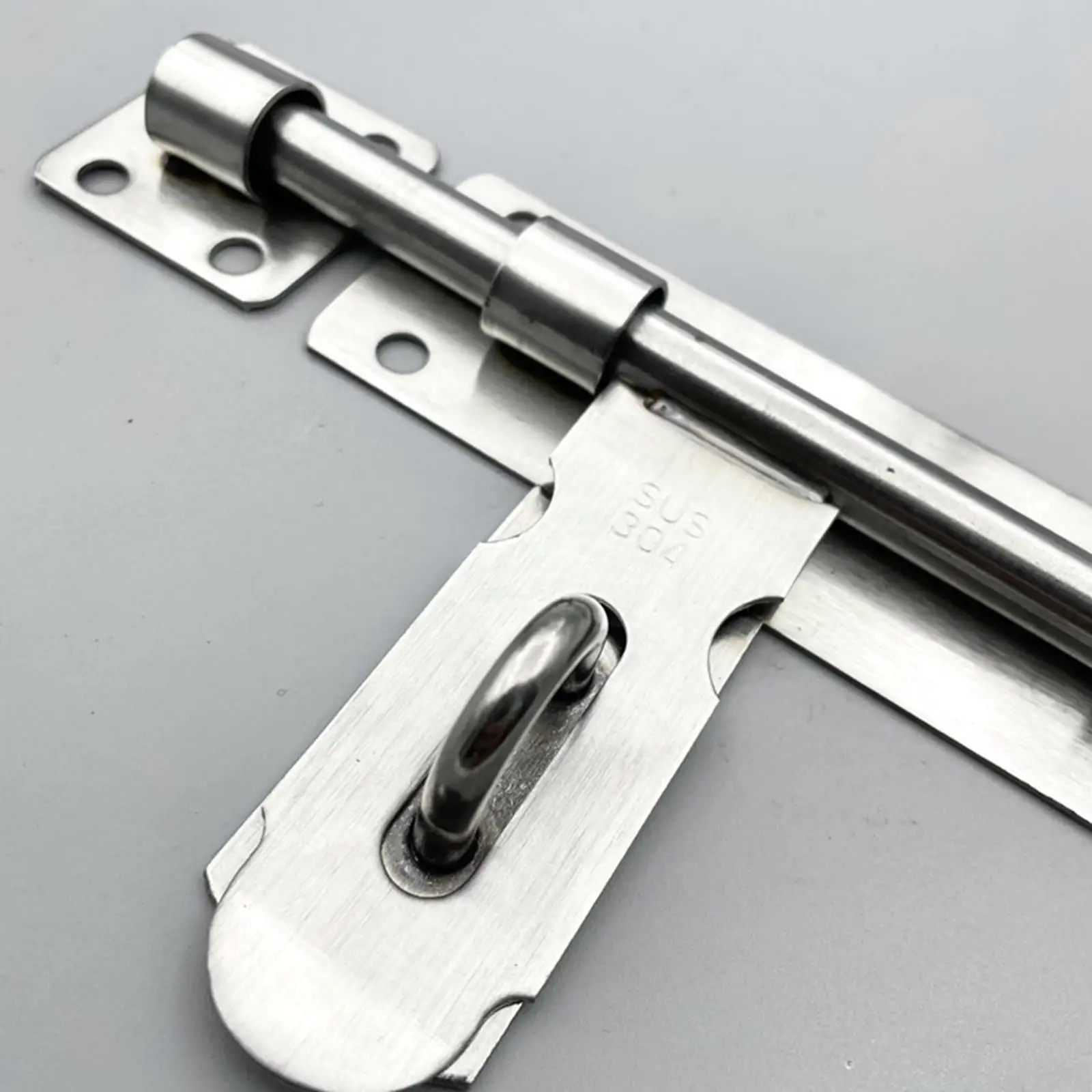 4x Door Security Bolt Latch Barrel Bolt Latch for Bathroom Home Living Room