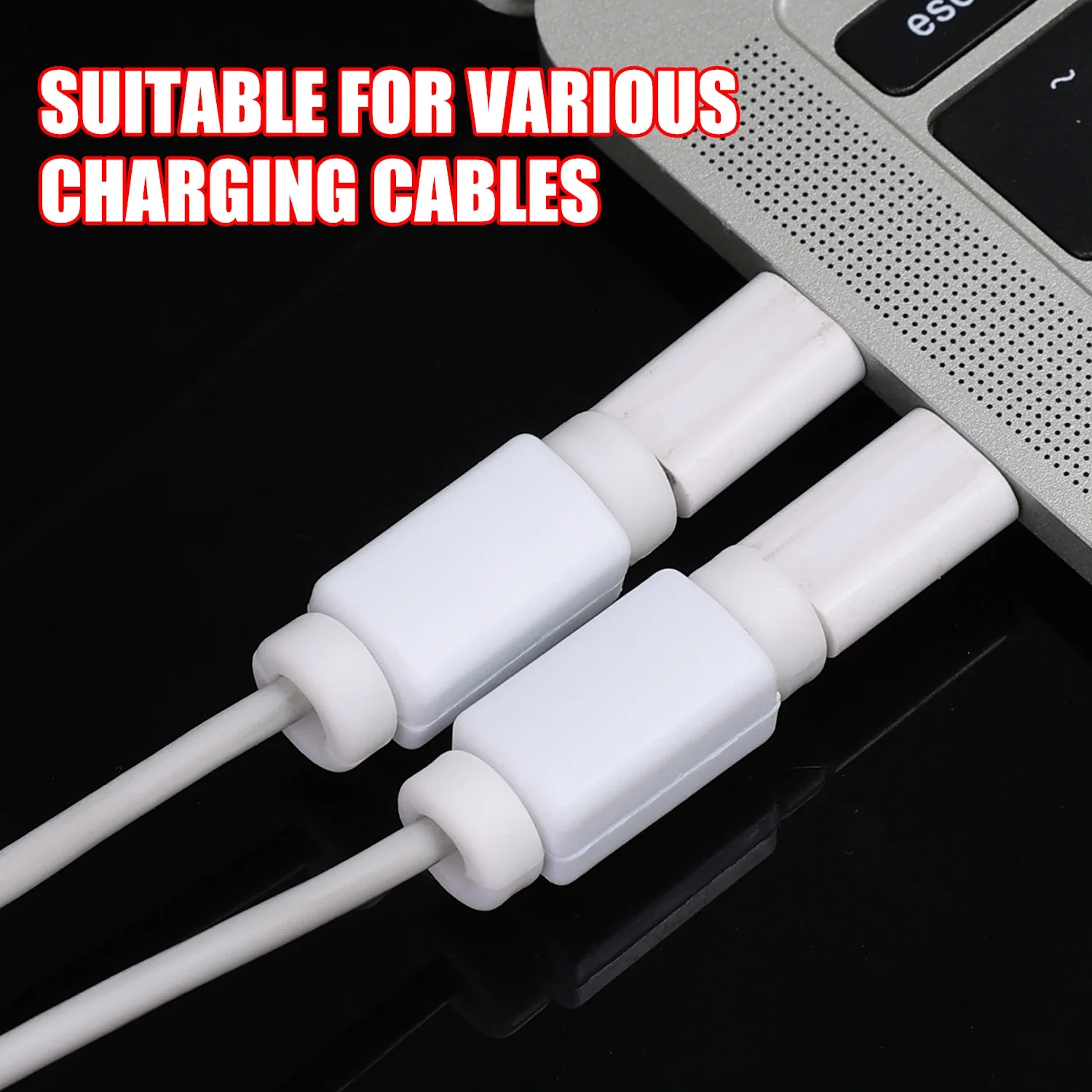 Durable Silicone Cable Protector for Universal Charger Cords