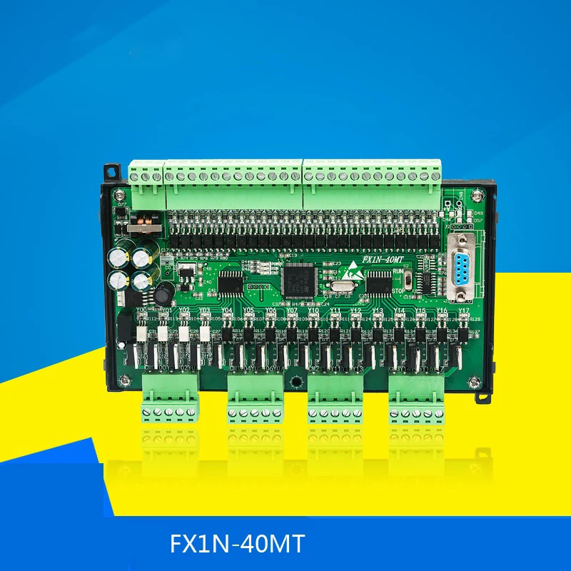 fx1n-40mt-pulso-de-alta-velocidade-programavel-do-controlador-4-way-100k-do-plc-da-placa-de-controle-industrial-domestica