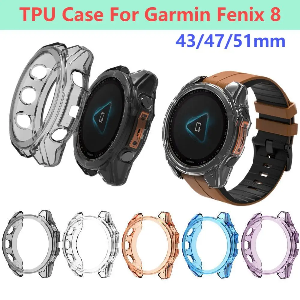Durable Soft TPU Protective Smartwatch Case Cover