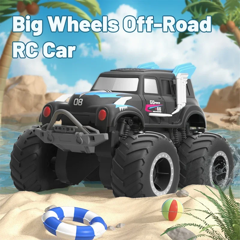 2.4G RC Car Remote Control Amphibious Off-road Vehicle Climbing Stunt Car Water Toys High Speed Electric Vehicle Christmas Gift