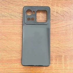 Shockproof Soft TPU Silicone Phone Case - Protective Back Cover Shell for Cubot X100 (Black)