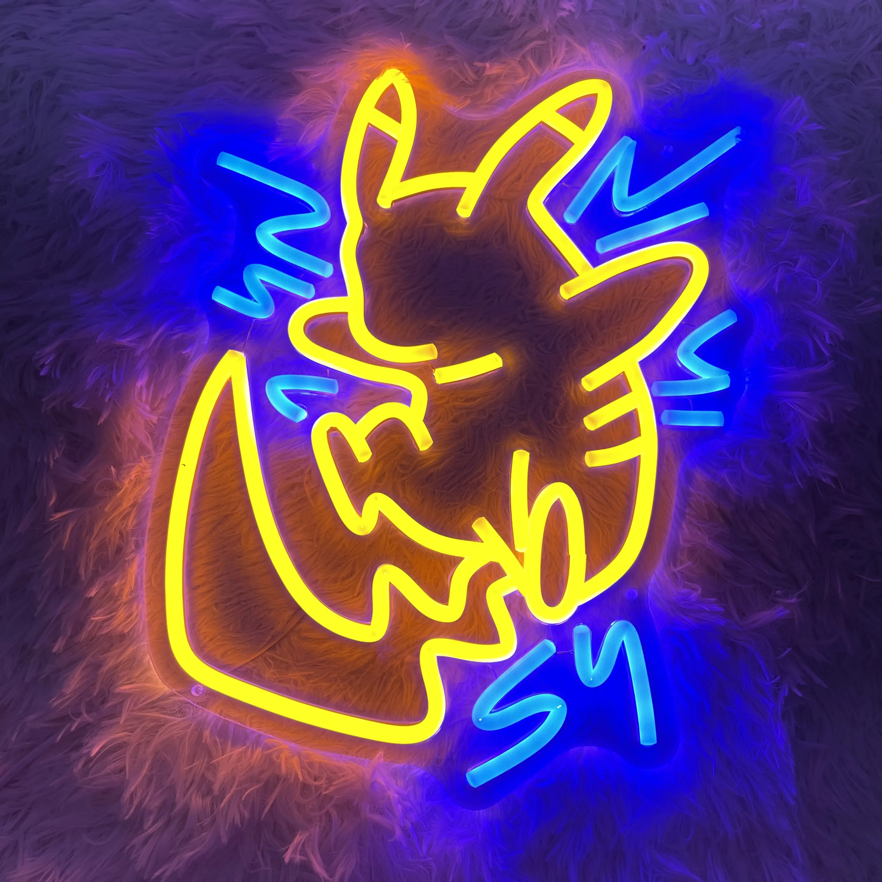 

Custom Anime Neon Sign Cute Cartoon Neon Sign Animal Neon Sign Personalized Love Gift Kids Gift Room Decor Home Decor Gifts