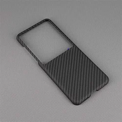 Premium Real Aramid Carbon Fiber Slim Case - Thin, Lightweight, Matte Armor Back Cover for Motorola Razr 70 (1500D)
