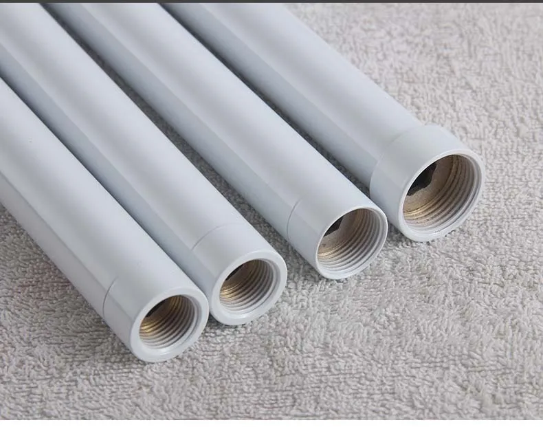 SUS304 18mm shower extension rod length pipe bar rain shower shower pipe extension height adjustable shower bar