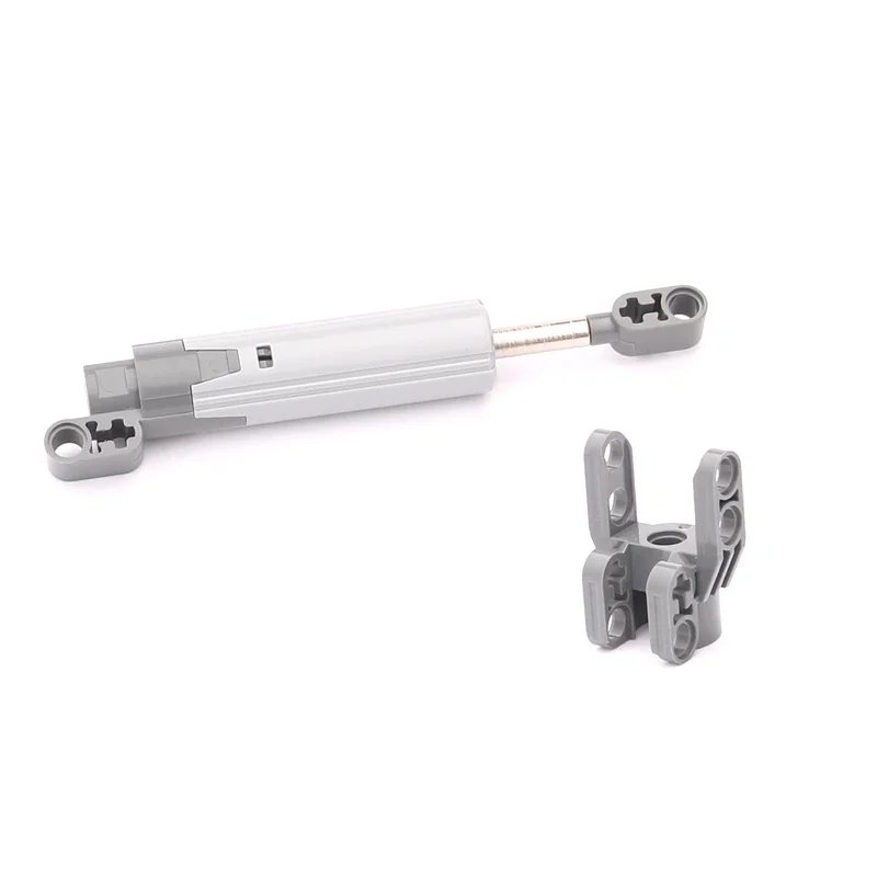 Moc 하이테크 부품 쇼크 업소버 스프링 파워 확장 유닛 빌딩 블록 액세서리, 레고 장난감 61927 40918 호환 가능