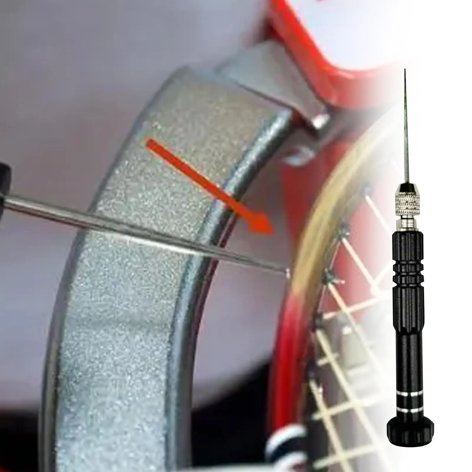 Badminton Racket Grommets Badminton Grommet Remover Repairing Accessory String Guiding