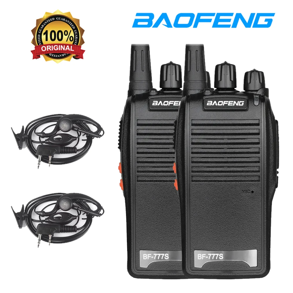 

Baofeng BF-777S Dual Band Ham Professional Radio Walkie Talkie Transceiver UHF 400-470MHz Brand New Original Portable Handheld