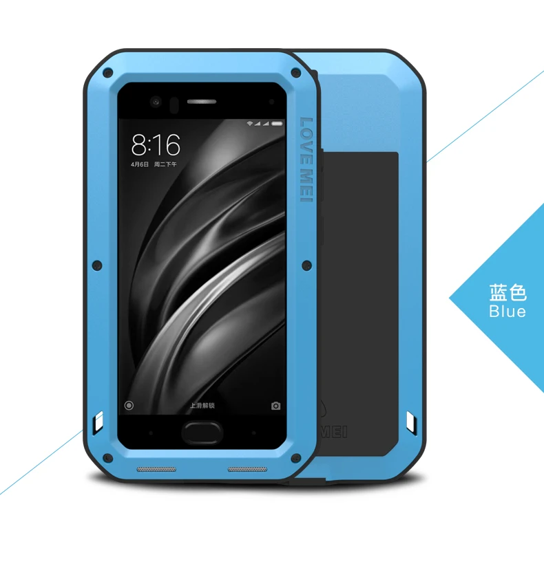 Original Love Mei Powerful Case For Xiaomi Mi 13 11 10 Pro Mi13 Mi11 M10 Waterproof Shockproof Aluminum Case Cover For Xiaomi Mi