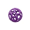 Natural Rubber Chew Toy Dog 、Geometric Safety Ball Pet Interactive Balls Puppy Training Playing Teeth Cleaning Hollow Toys 4