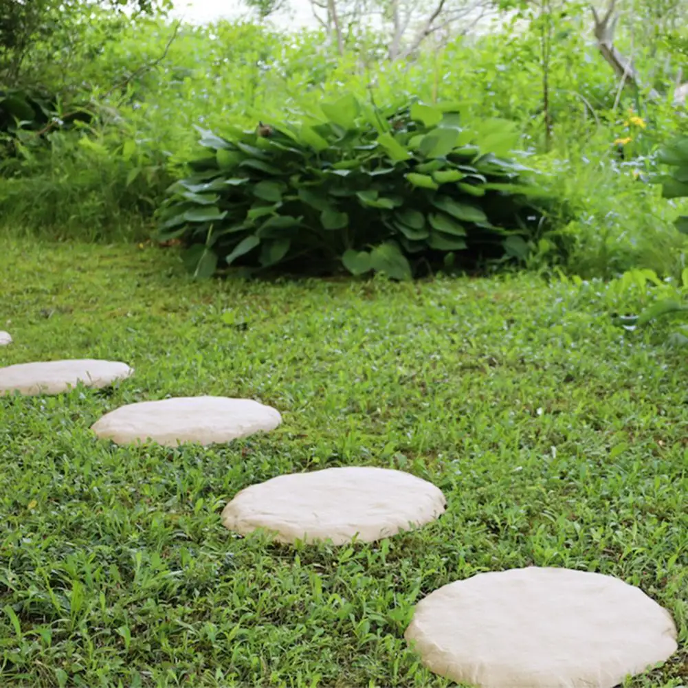 Weather-resistant Stepping Stones Lawn Stepping Stones Decorative Weather-proof Garden for Patio for Pathways