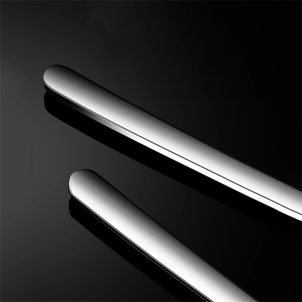 20pcs 304 Stainless Steel Coffee Spoon Long Handle Cocktail Stirring Tea Spoon Ice Cream Dessert Scoop Bar Kitchen Accessories