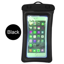 Floating Airbag Waterproof Swim Bag Phone Case (Black 2)