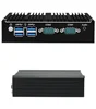 Fanless MINI PC Firewall Appliance Intel Celeron J4125 Soft Router Quad-Cores 4x LAN 2.5G i226V Network Card Pfsense OPNsense 4