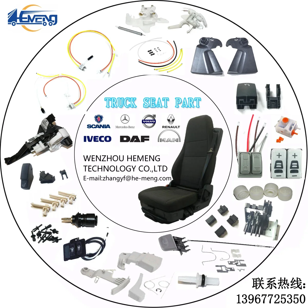ISRI SITZTEILE Hebelverstellung FÜR M-BENZ Actros Atego Axor LKW (RH) OE: A0009182260 27409-02 – Detail 8