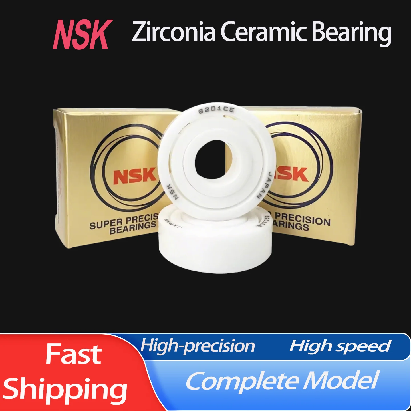 NSK 일본 풀 세라믹 베어링 6900 6901 6902 6903 6904 6905 6906 6907 6908 6909 6910 CE 2RS