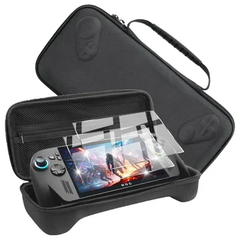 Accessori protettivi 2 in 1 per ROG Xbox Ally / Ally X, custodia rigida in EVA + set di borse da viaggio con protezione per schermo in vetro temperato