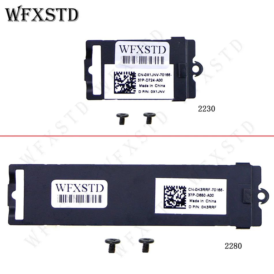 Placa com Dissipador de Refrigeração Frame X1jnv K3rrf Suporte para Dell Alienware M16 M18 r1 Pcie Ssd 0x1jnv 0k3rrf Novo M.2 2230 2280