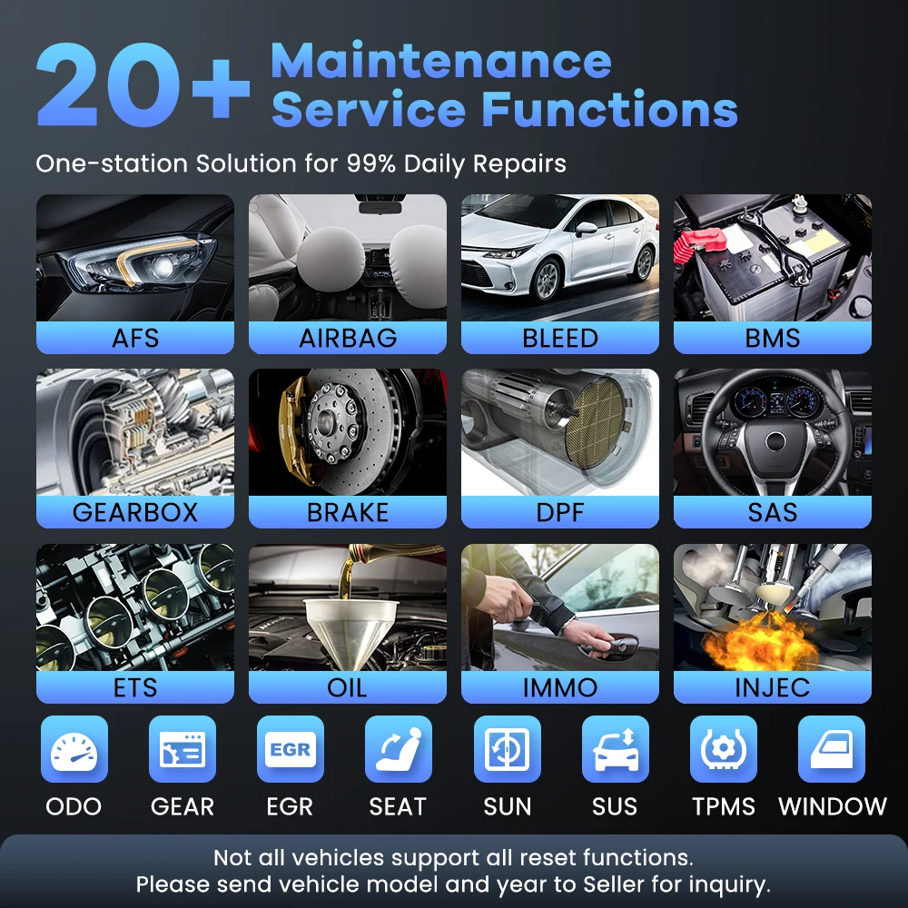 mucar 682 20+ maintenance service functions