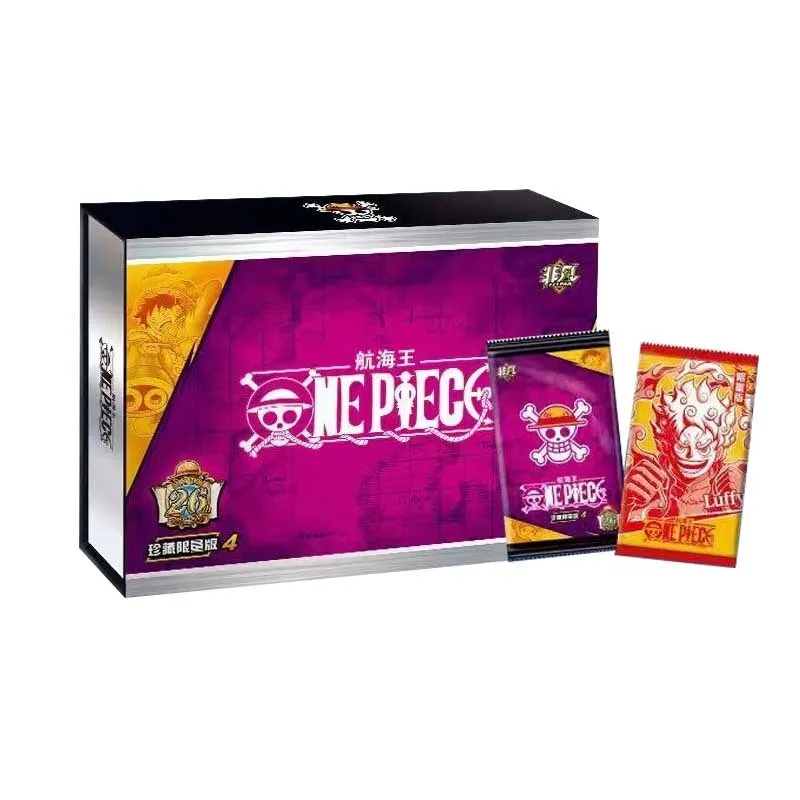 

1 BOX Cartas One Piece Cards Booster Box Card Box Collection Letters Sanji One Piece Anime Paper Cards Anime Collection Cards