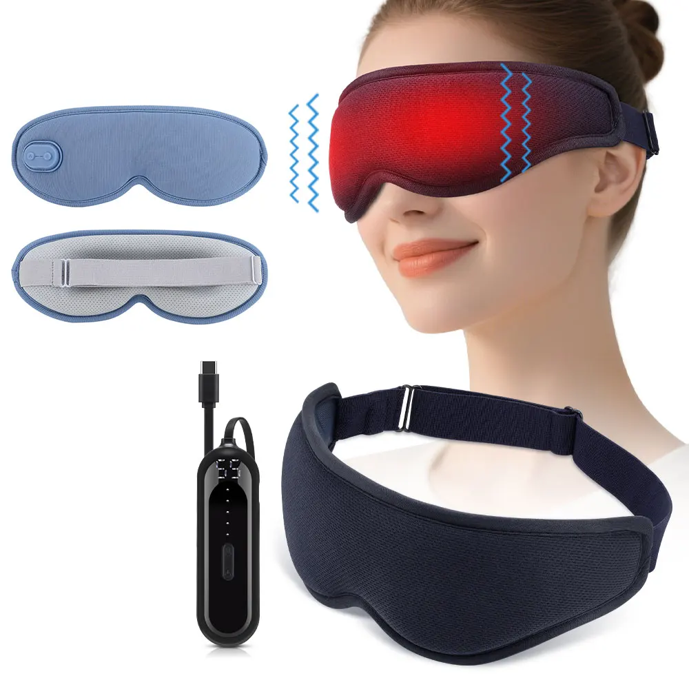 Electric Steam Eye Massager Hot Compress Mask for Eye Relief