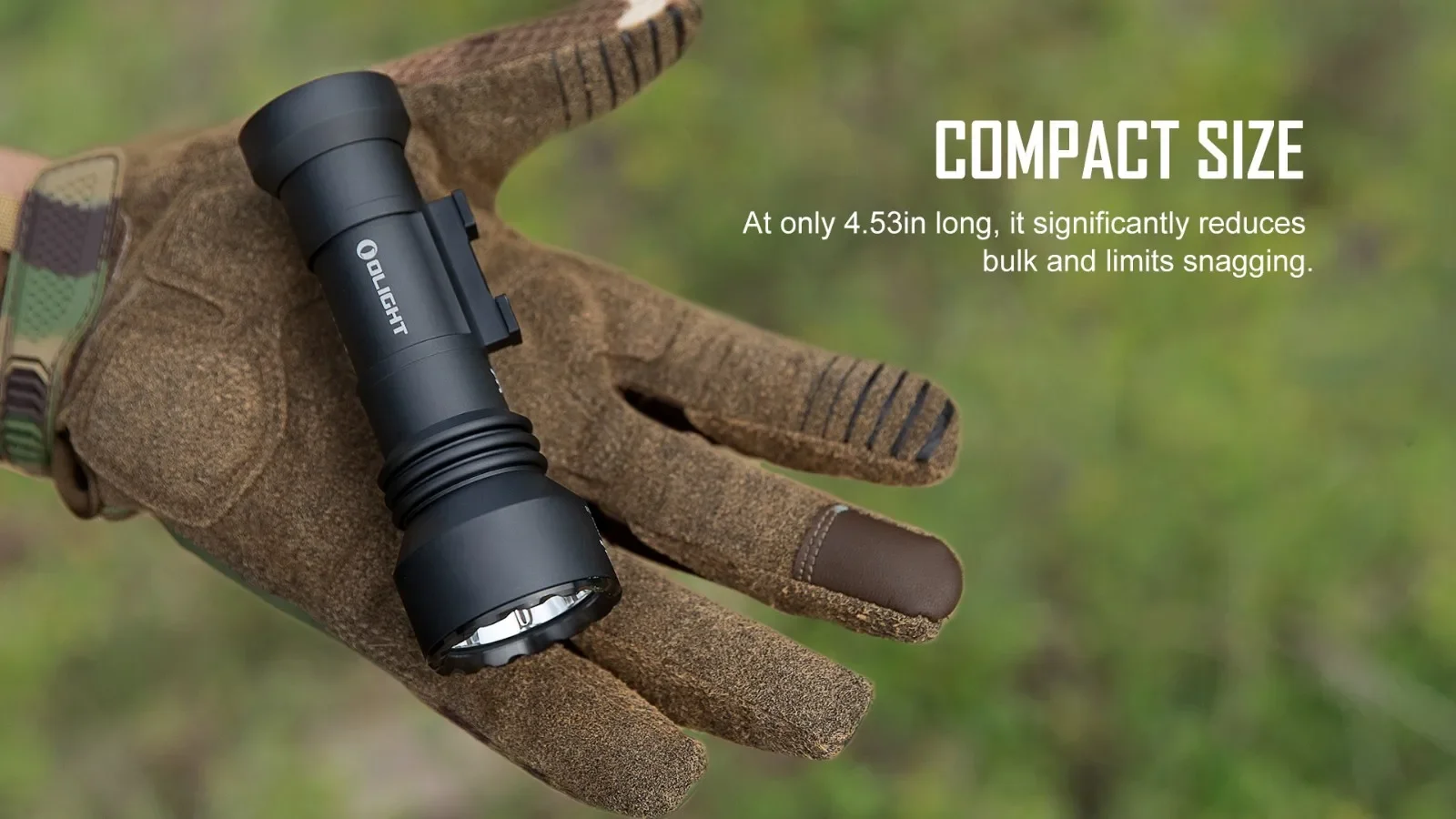 Olight Javelot Tac M-Lok WML Rail Mount Light Black, 1000