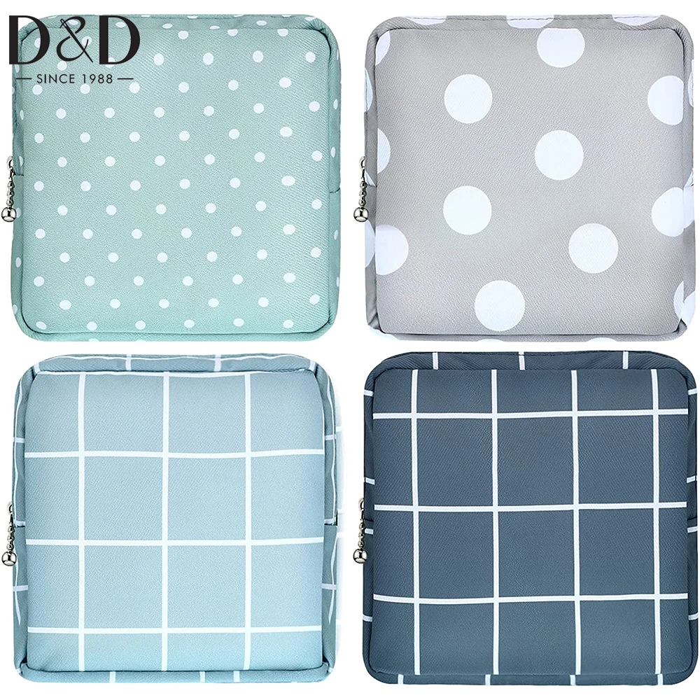 Bag Sanitary Pad Menstrual Sanitary Pad Pouch Zipper Portable