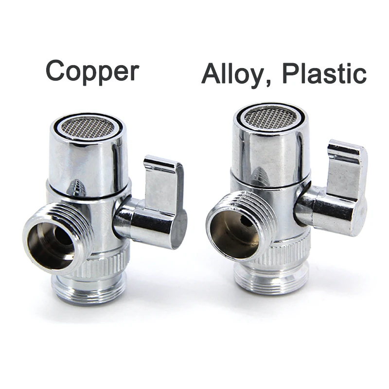 Adattatore Rubinetto 3 Vie - Deviatore Doccia In Lega Di Zinco, M22 A M24, Per Cucina E Bagno - Foto 8