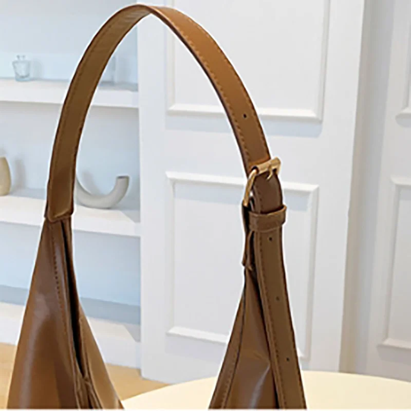 Vintage Commuter Texture Shoulder Bag Female Popular Korean Temperament Underarm Bag Tote Bag Fashion Female 4