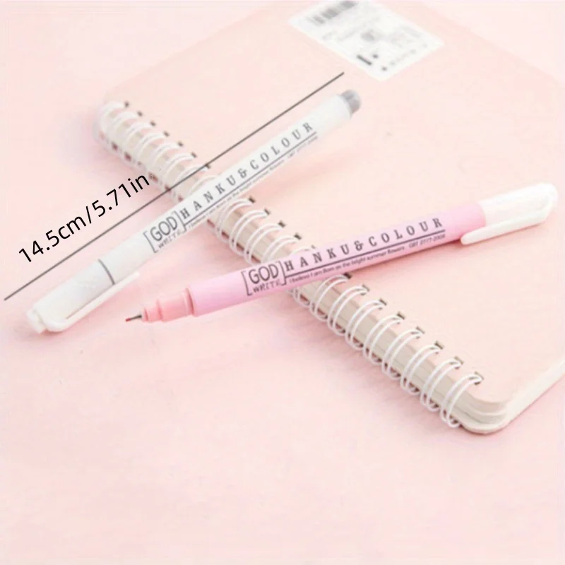 8Colors 0.38mm Extra Fine Point Colored Pens Signature Pen Journal Planner Fineliner Gel Pen for Journaling Note Taking Writing 5